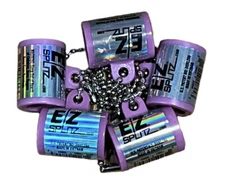 5 PACK EZ SPLITZ CIGAR CUTTERS PURPLE CIGARILLO