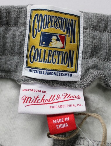 New York Yankees Men's Mitchell & Ness Repeat Sweatpants CD4 Gray Medium NWT - Picture 3 of 6