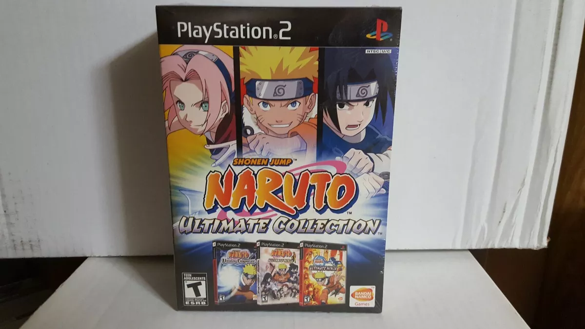 Naruto Ultimate Collection (Sony PlayStation 2, PS2 2008) NEW