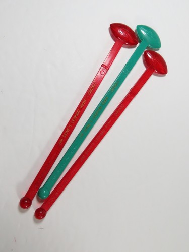 Swizzle Cocktail Sticks Jim Saine's Leopard Room Chicago IL Lot 3 Vintage C2426