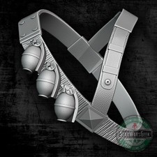 Snake Eyes Commando Grenade Bandolier v1 custom 6" 7" 12" GI Joe action figures