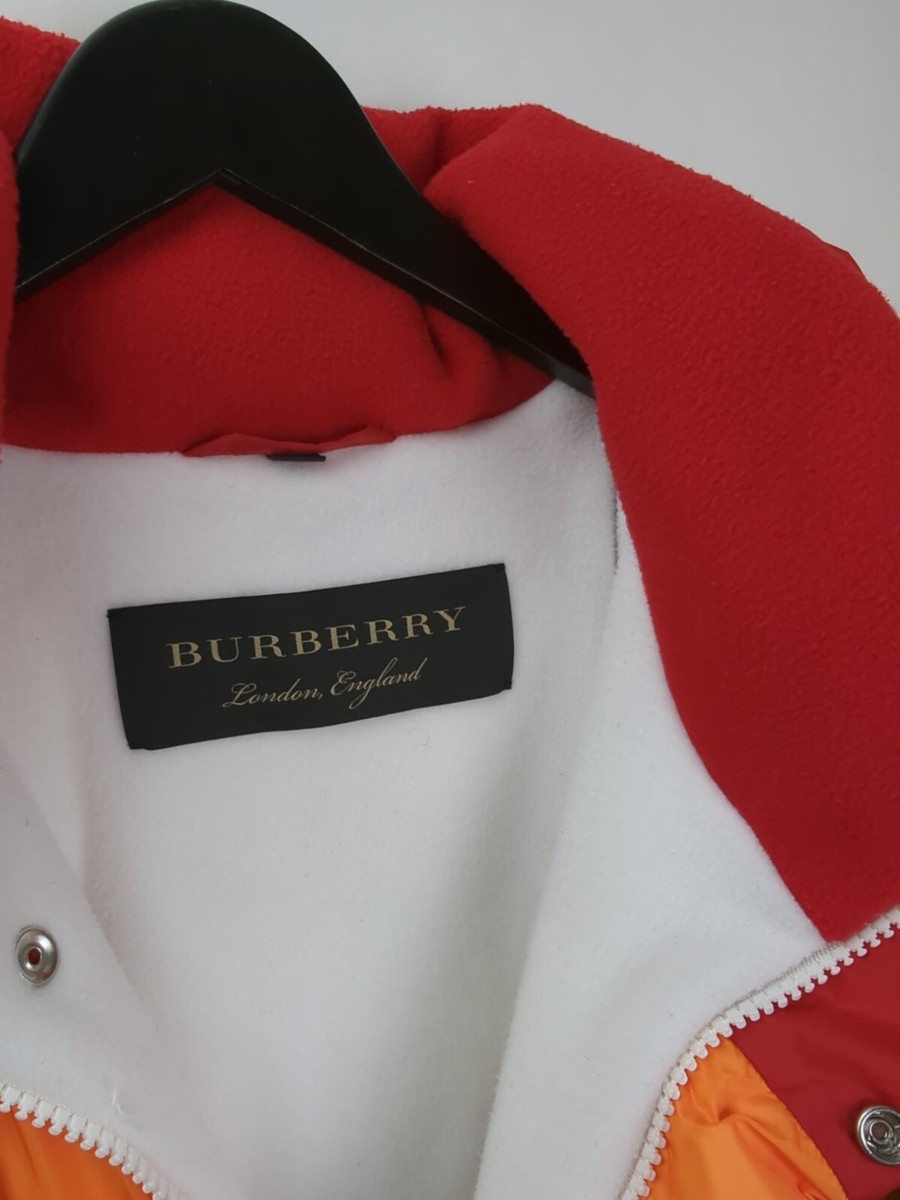 WORN 1x BURBERRY Men's US 40 L Rainbow Goose Down Puffer WORN 1x BURBERRY Men's US 40 L Rainbow Goose Down Puffer