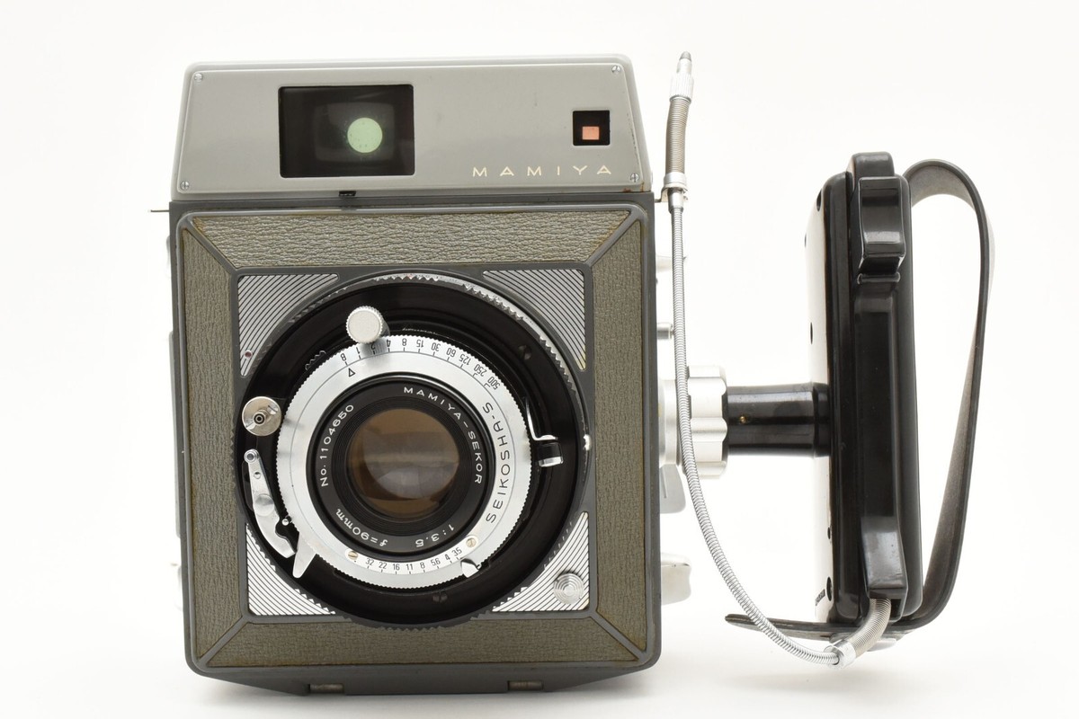 READ* MAMIYA Press SEKOR 90mm f/3.5 Film Camera From Japan