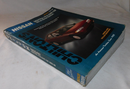 Chilton Nissan Sentra/Pulsar/NX 1982-96 Repair Manual - Picture 3 of 6