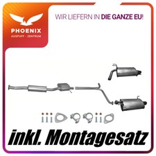 für Honda Accord VII 2.4 140kW (2003-2008) Stufenheck Auspuffanlage Auspuff