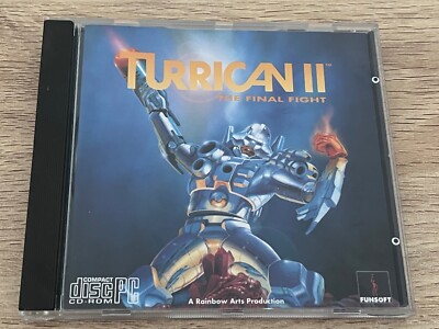 Turrican II The Final Fight für PC CD-ROM von Rainbow Arts 1995 - sehr selten - sehr guter Zustand