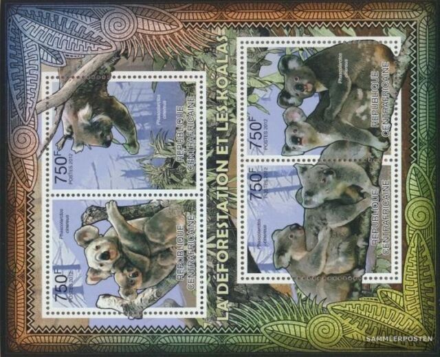 Zentralafrikanische Republik 3637-3640 Kleinbogen (kompl. Ausgabe) postfrisch 20