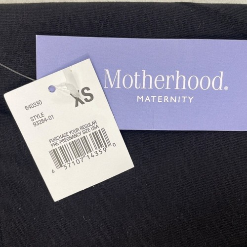 Motherhood Maternity Womens Black Stretch Over-Belly Trousers SIze XS - New - Picture 4 of 7