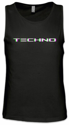 Techno Glitch Herren Tank Top Attack Decay Sustain Audio LFO Wave Release Music