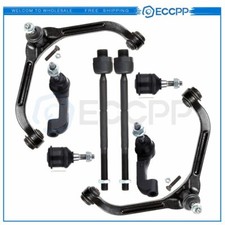 Fits 2002-2005 Jeep Liberty 8pcs Front Upper Control Arms Tie Rods Ball Joints Fits 2002-2005 Jeep Liberty 8pcs Front Upper Control Arms Tie Rods Ball Joints