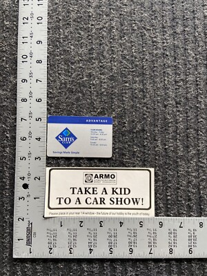 TAKE A KID TO A CAR SHOW sticker offroad toolbox hotrod drag