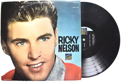 RICKY NELSON SELF TITLED STEREO VINYL LP RECORD SUNSET SUM1118 1966 TEENAGE DOLL