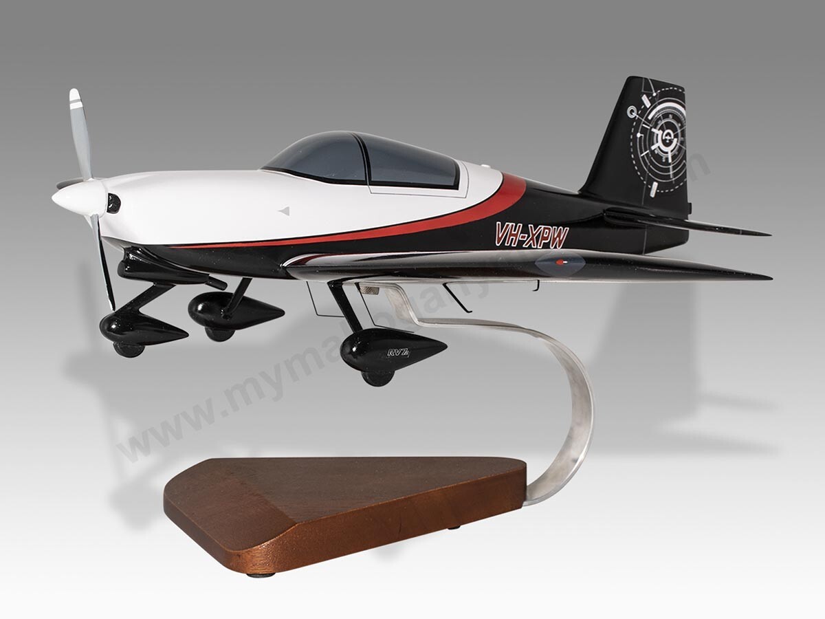Van's Vans RV-7A VH-XPW Desk Wood Airplane New Model Large Scale