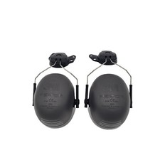3M PELTOR Capsula Protezione Udito X5P3E Nero Fissaggio Casco