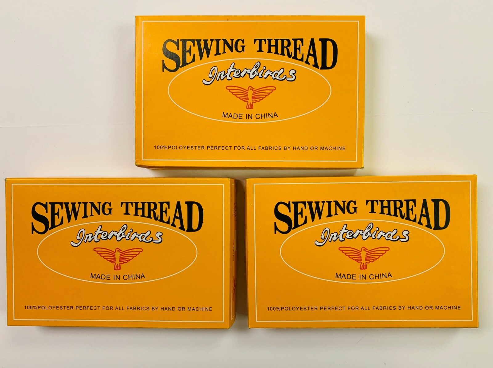 36 Spools All Purpose Polyester Sewing Thread for Making Masks, White ...