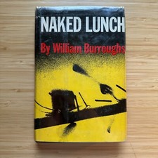 RARE Naked Lunch William S Burroughs 1st Edition 15th Printing Grove Press HC