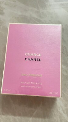 Chanel Chance Eau Fraiche Eau De Toilette Spray 3.4 Oz 100 Ml New