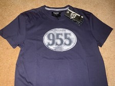 Triumph Steve McQueen Patch Navy T-Shirt, Size Small, BNWT