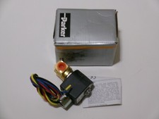 PARKER Brass 7121KBN2SV00N0CZ01R8 Solenoid Valve 2W NC 80 PSI NEW IN BOX