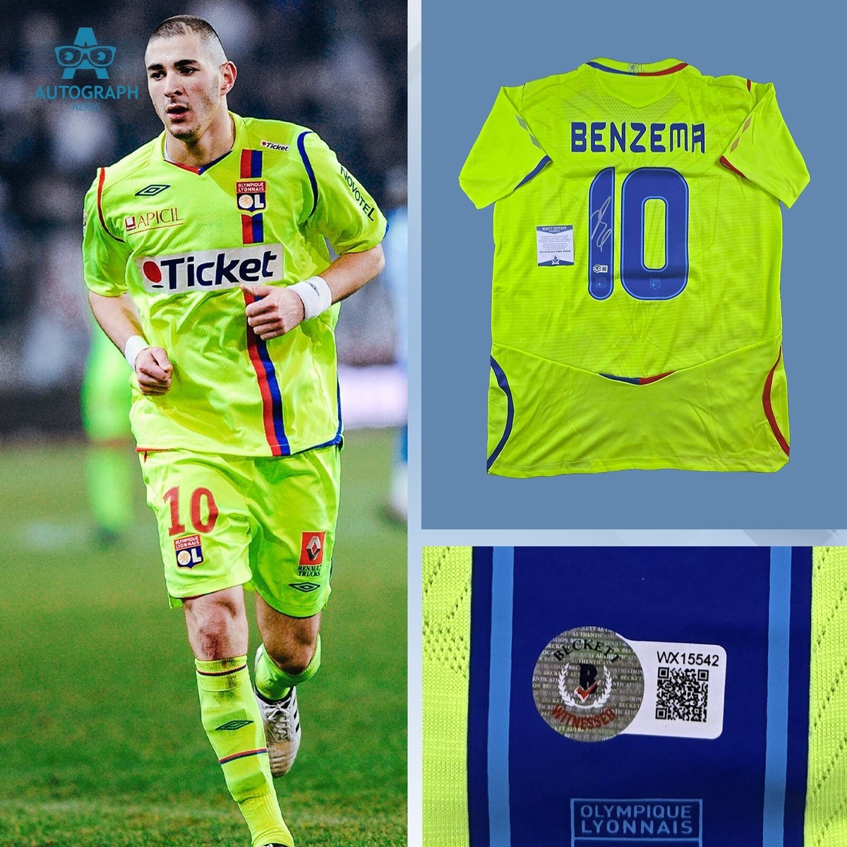 Karim Benzema Jersey Auto 50枚限定 Karim Benzema Jersey Auto 50枚限定 - メルカリ