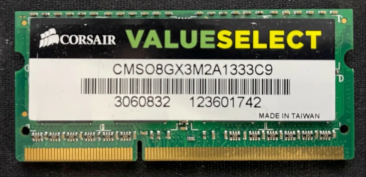 Corsair cmso8gx3m2a1333c9 store