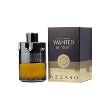 Azzaro Wanted Night Men 3.3 3.4 oz 100 ml Eau De Parfum Nib Factory Sealed