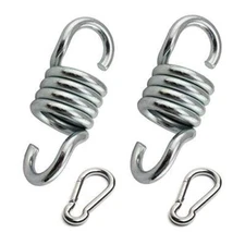 2pcs Heavy Duty Spring Hammock Chair Spring Porch Swing Spring, 1100lbs Capacity