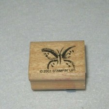 Stampin' Up - Rubber Stamp - Butterfly - Small Size - From 2001