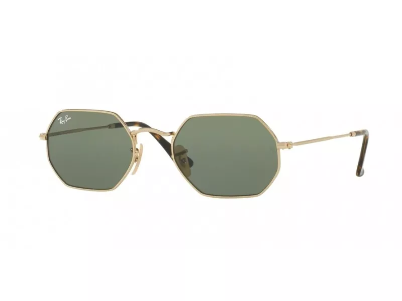 lunettes de soleil Ray Ban oro verde g15 OCTOGONALE RB3556N homme femme 001