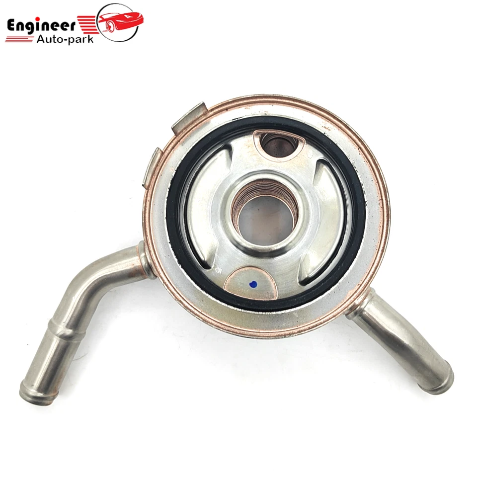 NUEVO conjunto de enfriador de aceite de motor adecuado para Nissan Versa 2012-2019 Versa Note 2014-2019 Foto 4 de 4