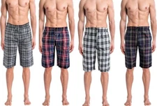 Mens Elasticated Cargo Shorts Summer Casual Cotton Combat Pants Lounge wear