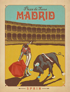 Image result for Madrid antique posters