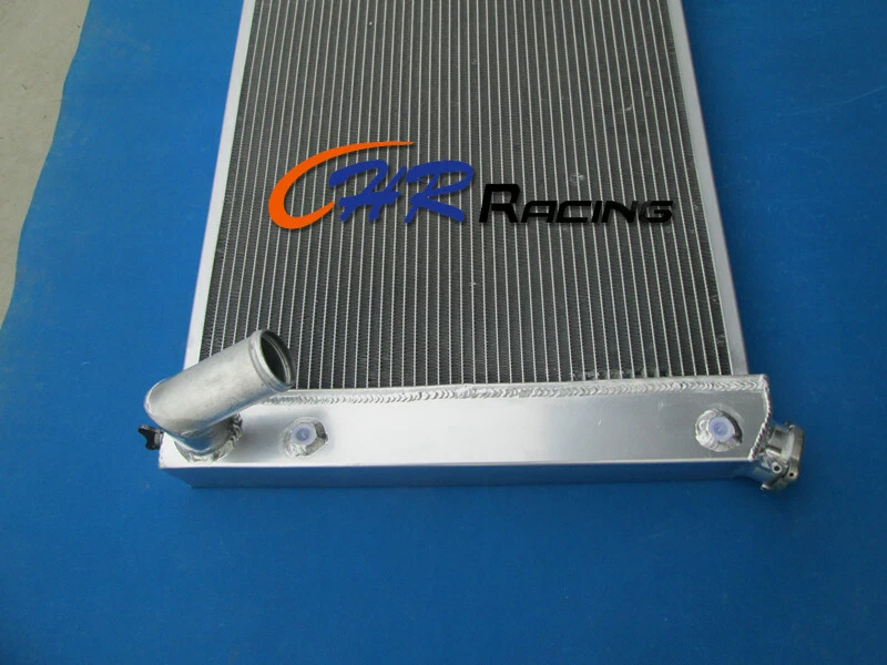 Radiador de aluminio para Chevrolet Corvette 350 5,7 L V8 bloque pequeño 1969-1972 70 71 Foto 2 de 4