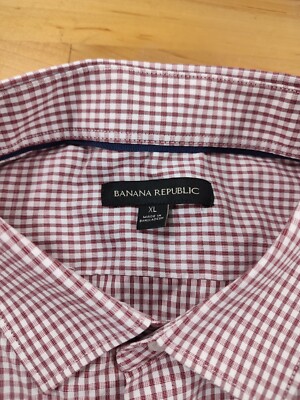 banana republic wrinkle free dress shirt Standard-Fit Wrinkle-Resistant Dress Shirt