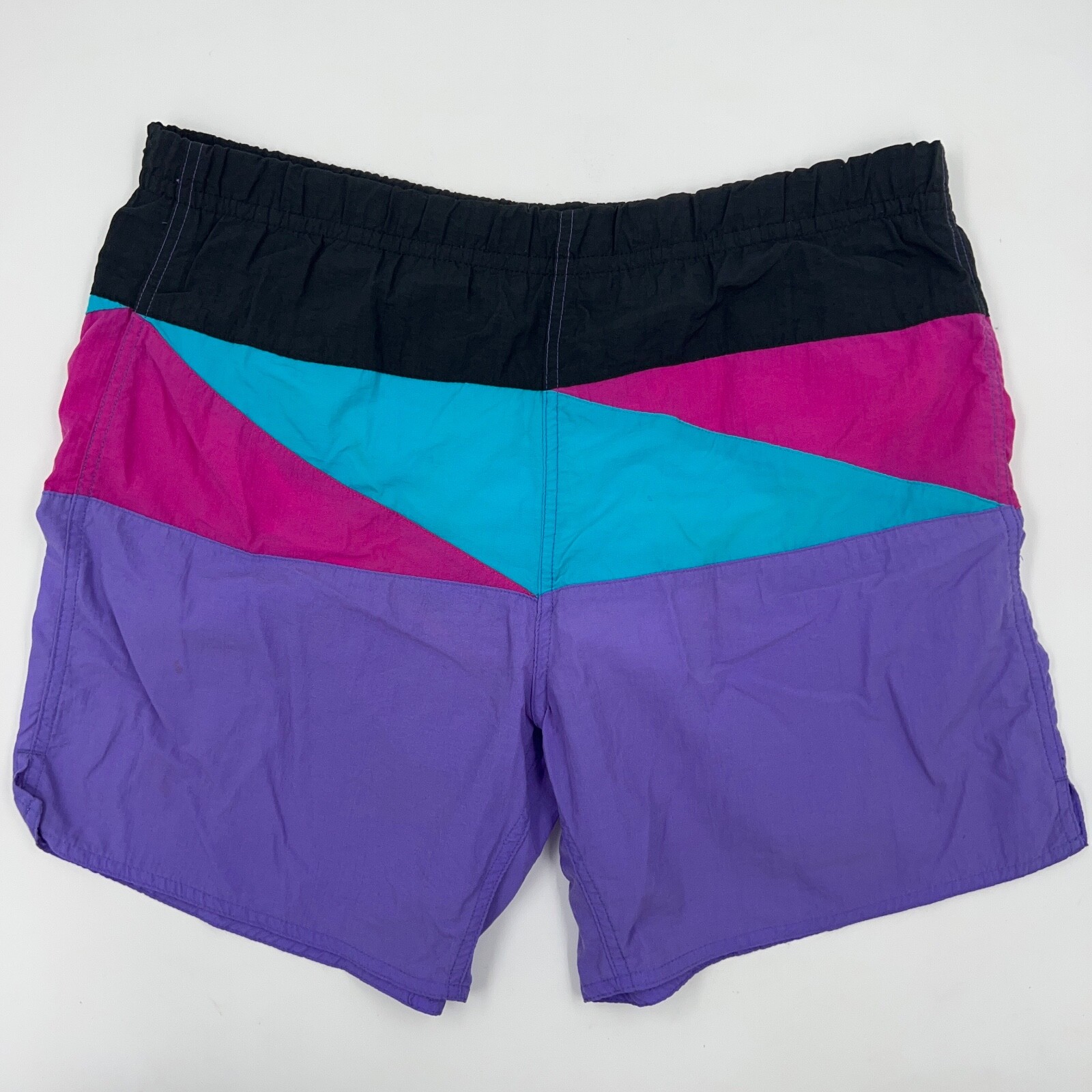 Vintage 1980s Athletic Works Swim Suit Medium M No St… Gem