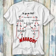 Ork Flow Chart Waagh Decision Decishun T Shirt Meme Gift Top Tee Unisex 1315