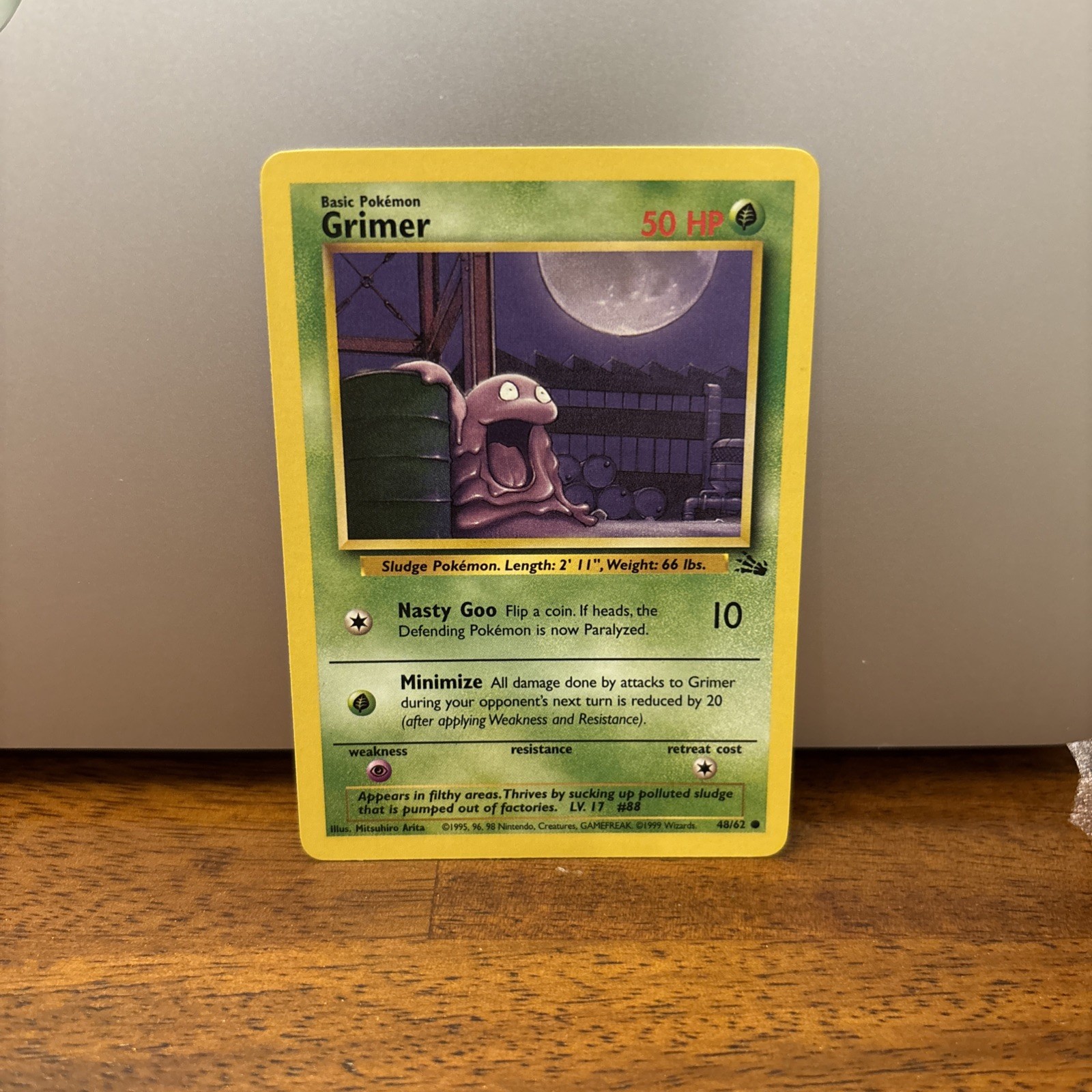 Grimer 48/62 Fossil Regular NM