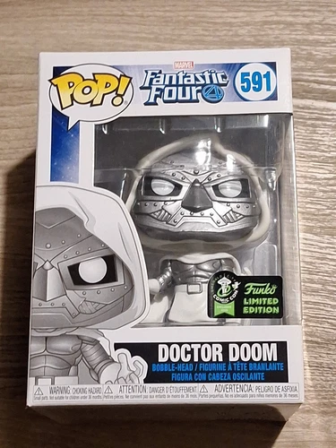 Funko Pop! Vinilo: Marvel - Doctor Doom - Emerald City Comic Con...