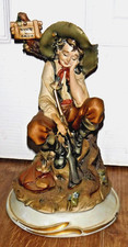 Large Capodimonte Roberto Brambilla Nuona Thea Rare Figurine