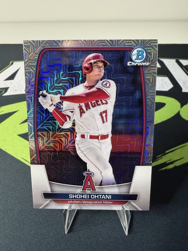 2023 Bowman Chrome Shohei Ohtani #51 Mega Box Mojo Refractor Base Card
