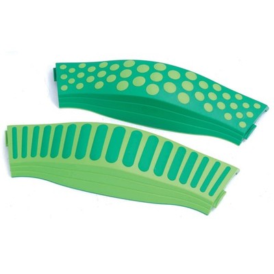 Weplay KT0009-00G Regenbogen Wellen Balancier Wege, grün, 9-teilig (1 Set)