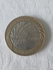 GB Two Pound Coin Brunel Paddington Station 2006