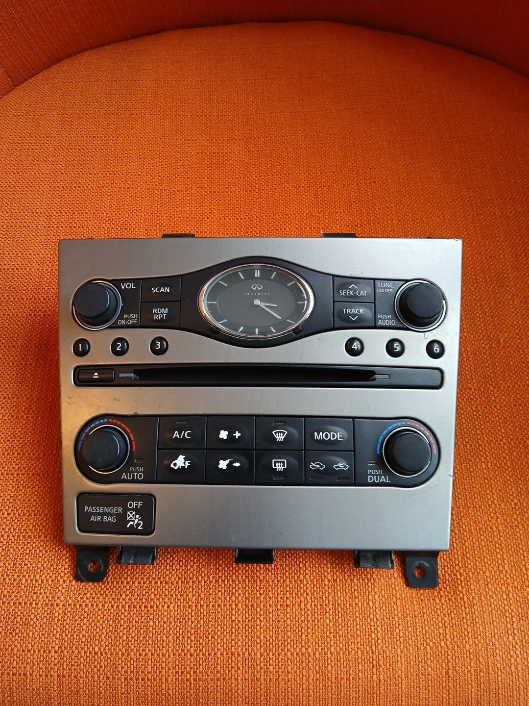 10 11 12 13 INFINITI FX35 AC CLIMATE CONTROL TEMP CONTROL OEM 25810-1CA0B