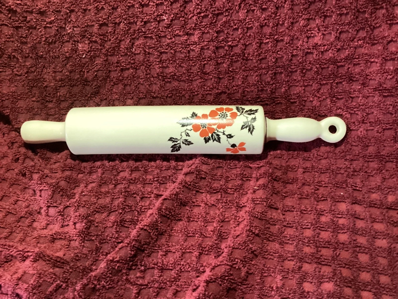 RARE SPECIALITIES Red Poppy rolling pin