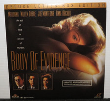 BODY OF EVIDENCE MADONNA DELUXE LETTER-BOX EDITION NR LASERDISC