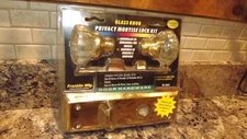 NEW Franklin Manufacturing Hardware Glass Knob Complete Indoor Mortise Lock Kit