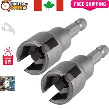 Effective Wing Nut Socket Tool Set - 1/4" Hex Bit Drivers for DIY Enthusiasts
