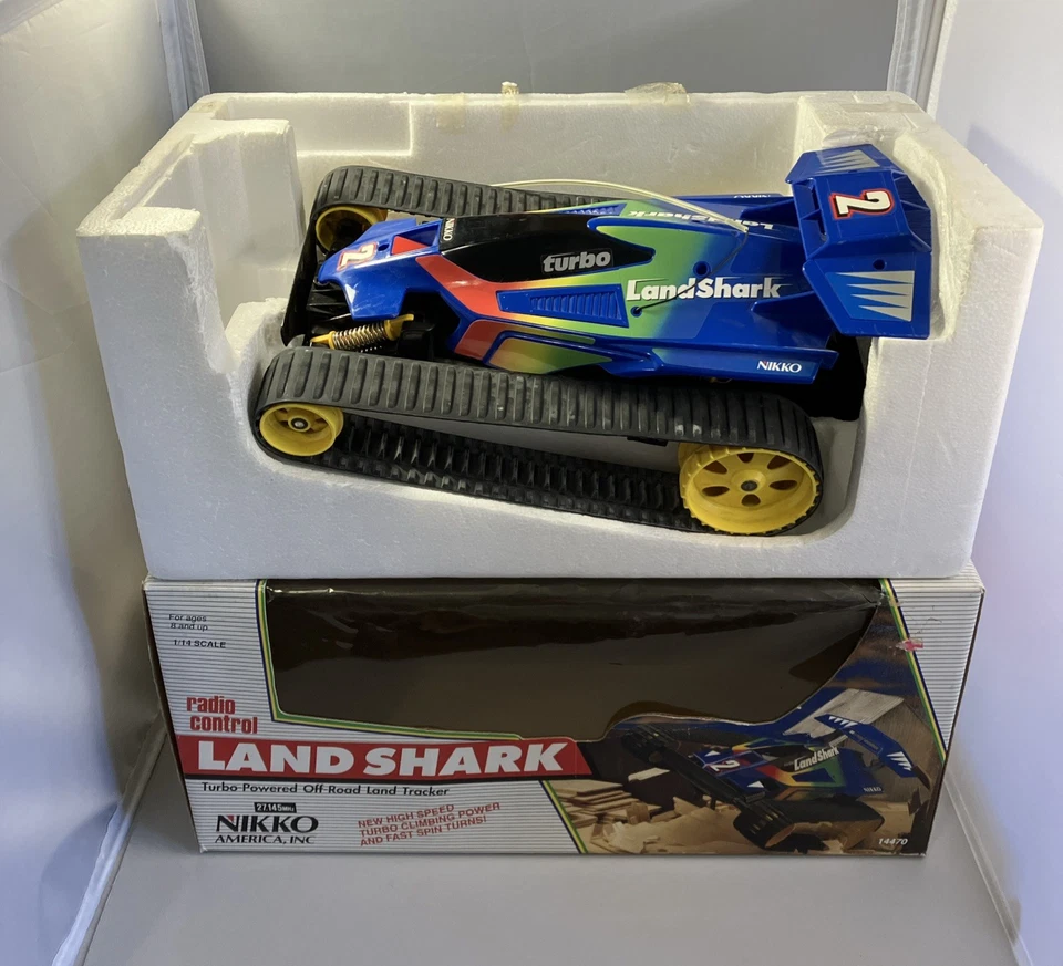 Vintage Nikko Radio Control Land Shark RC Car Radio Shack No Battery No Remote - Image 2 of 4