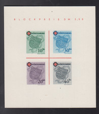 W&uuml;rttemberg, Block 1, ungebraucht