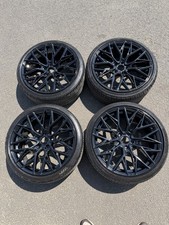 Wolfrace Wolfsburg GTR 19” Alloy Wheels 5x112 8.5J ET40 Gloss Black VW Audi BMW